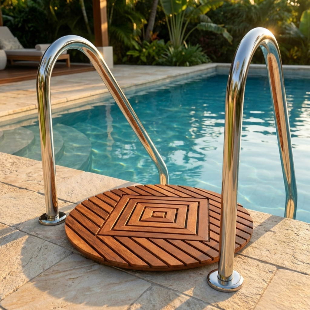 Teak Floor Mat