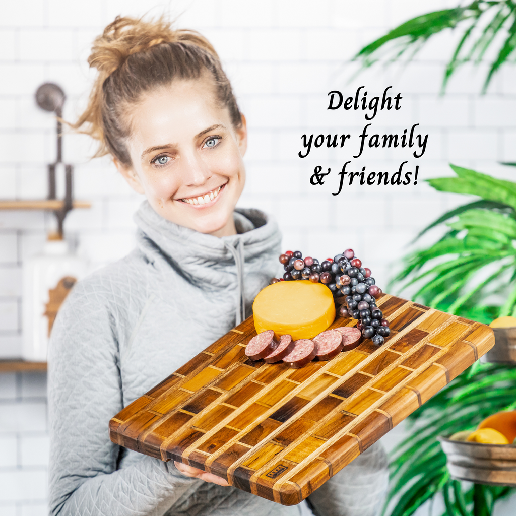 Handmade teak kitchen board