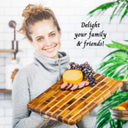 Handmade teak kitchen board