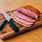 Rectangular teak charcuterie board