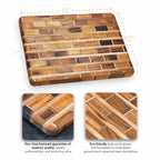 Custom Resized Teak Cutting Board